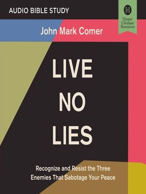 cover image of Live No Lies